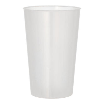 Mehrweg-Trinkbecher PP 0,5 l Ø 9,2 cm · 13,9 cm transluzent extra stabil