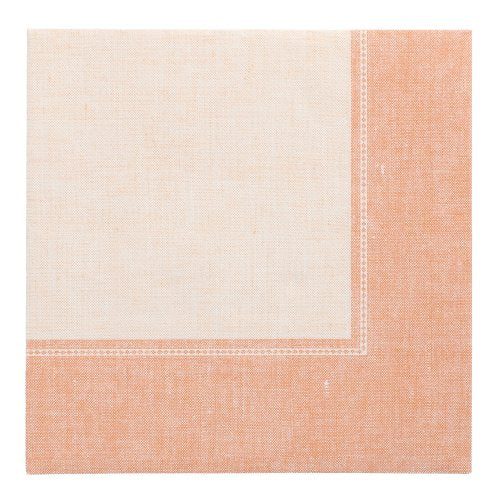 Servietten "ROYAL Collection" 1/4-Falz 40 cm x 40 cm terracotta "Linum"