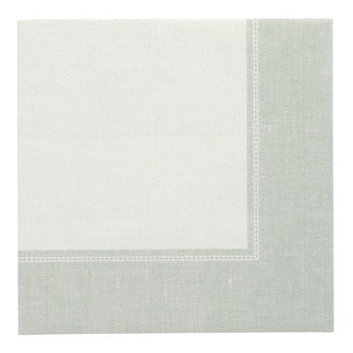 Servietten "ROYAL Collection" 1/4-Falz 40 cm x 40 cm jadegrün "Linum"
