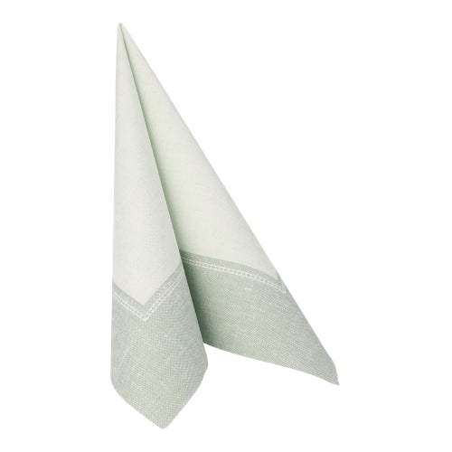 Servietten "ROYAL Collection" 1/4-Falz 40 cm x 40 cm jadegrün "Linum"
