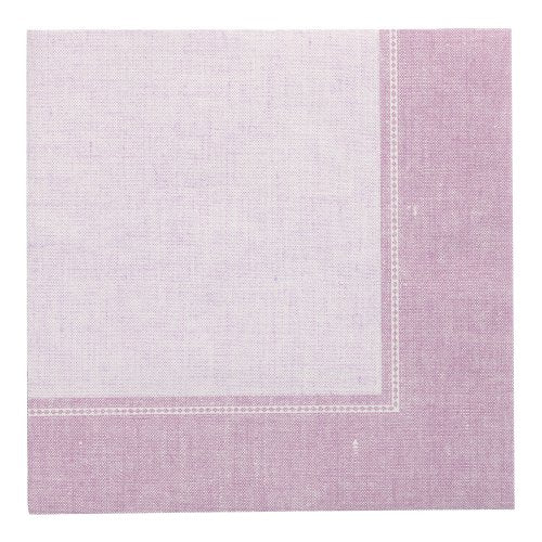 Servietten "ROYAL Collection" 1/4-Falz 40 cm x 40 cm flieder "Linum"