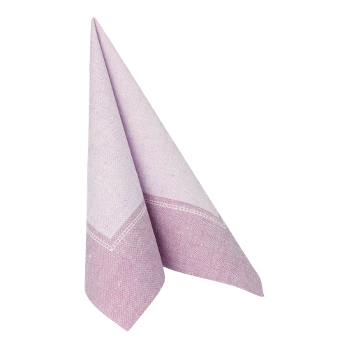 Servietten "ROYAL Collection" 1/4-Falz 40 cm x 40 cm flieder "Linum"