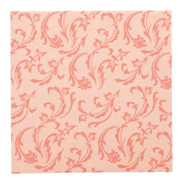Servietten "ROYAL Collection" 1/4-Falz 40 cm x 40 cm nektarine "Damascato"