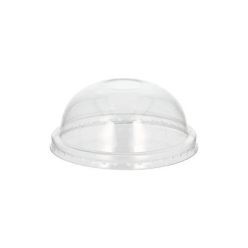 Dom-Deckel für Suppenbecher PET rund Ø 9,8 cm · 4 cm transparent