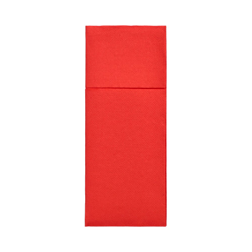 Servietten "ROYAL Collection" 40 cm x 30 cm rot mit Besteckfalz