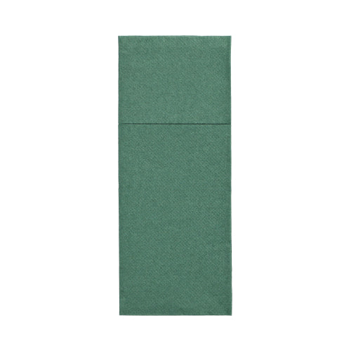 Servietten "ROYAL Collection" 40 cm x 30 cm dunkelgrün mit Besteckfalz