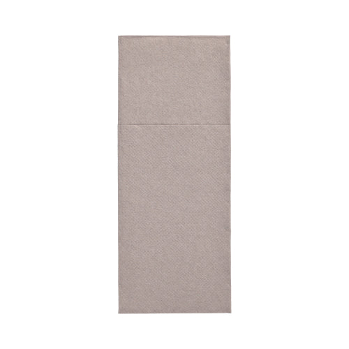 Servietten "ROYAL Collection" 40 cm x 30 cm grau mit Besteckfalz