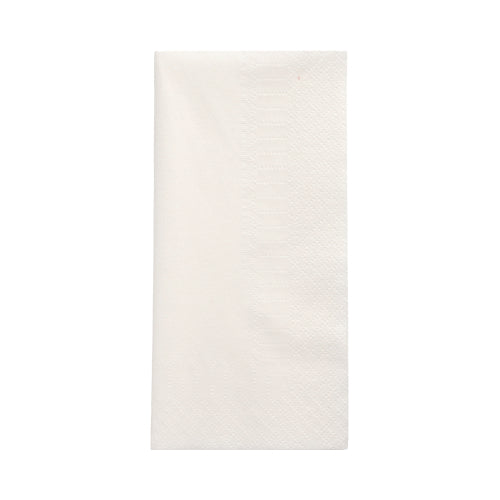 Servietten, 2-lagig 1/8-Falz 33 cm x 33 cm weiss