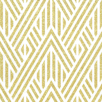 Servietten, 3-lagig 1/4-Falz 33 cm x 33 cm gold "New Year"