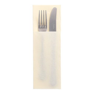 Servietten "DAILY Collection" 48 cm x 30 cm champagner mit Besteckfalz