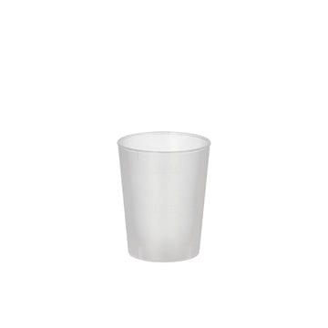 Mehrweg-Gläser für Schnaps PP 4 cl Ø 4,3 cm · 5,2 cm satiniert