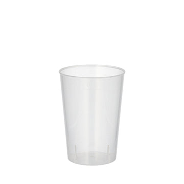 Mehrweg-Trinkbecher PP 0,1 l Ø 5,2 cm · 7,4 cm transluzent