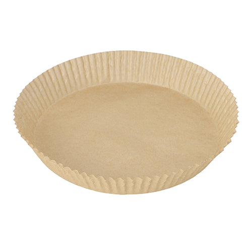 Backpapiere Ø 23 cm · 4,5 cm braun für Heißluftfritteusen