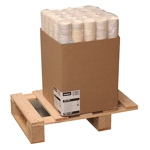 Trinkbecher, Pappe "To Go" 0,1 l Ø 6 cm · 6 cm "Coffee Rings"