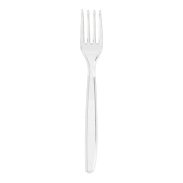 Mehrweg-Gabeln 18,5 cm transparent