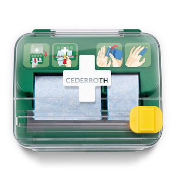 "Cederroth" Soft Foam Bandage Spender 2-in-1 12,3 cm x 13,8 cm x 14,2 cm grün