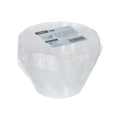 Eis- und Dessertschalen rund 400 ml Ø 12 cm · 7 cm glasklar