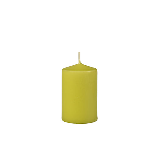 Stumpenkerzen Ø 50 mm · 80 mm kiwi