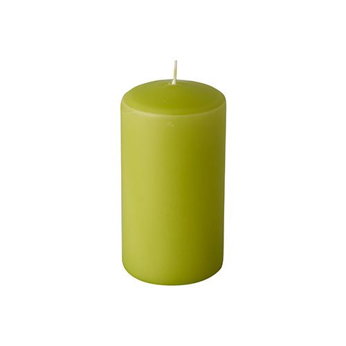 Stumpenkerzen Ø 60 mm · 115 mm kiwi
