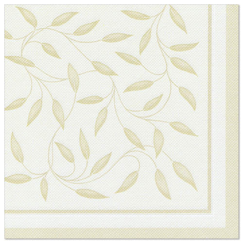 Servietten "ROYAL Collection" 1/4-Falz 40 cm x 40 cm champagner "New Mediterran"