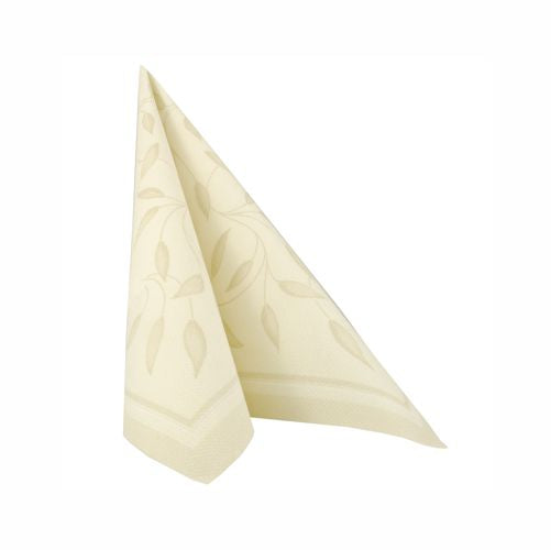 Servietten "ROYAL Collection" 1/4-Falz 40 cm x 40 cm champagner "New Mediterran"