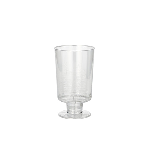 Stiel-Gläser für Weisswein, PS 0,1 l Ø 5,1 cm · 8,5 cm glasklar einteilig