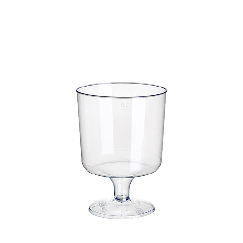 Stiel-Gläser für Rotwein, PS 0,2 l Ø 7,2 cm · 10 cm glasklar einteilig