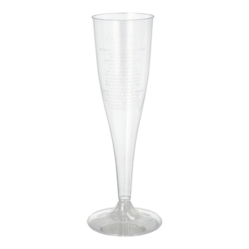 Stiel-Gläser für Sekt, PS 0,1 l Ø 4,8 cm · 19,9 cm glasklar einteilig