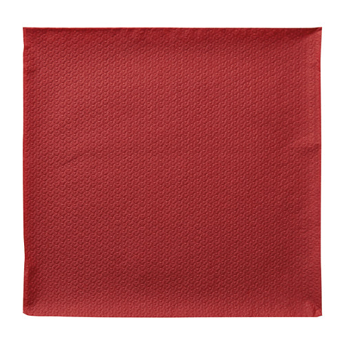 Servietten, 1-lagig 1/4-Falz 33 cm x 33 cm rot
