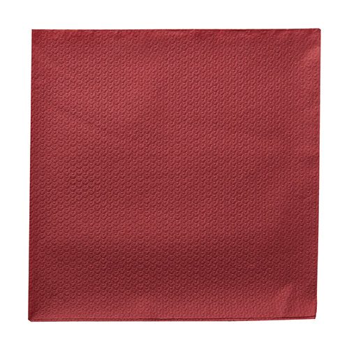 Servietten, 1-lagig 1/4-Falz 33 cm x 33 cm bordeaux