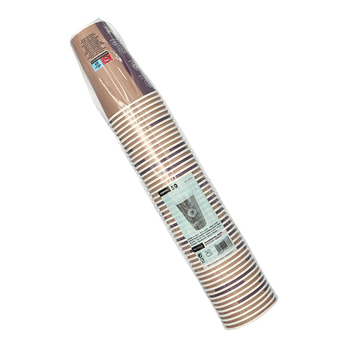 Trinkbecher, Pappe "To Go" 0,4 l Ø 9 cm · 13,5 cm "Barista Time"