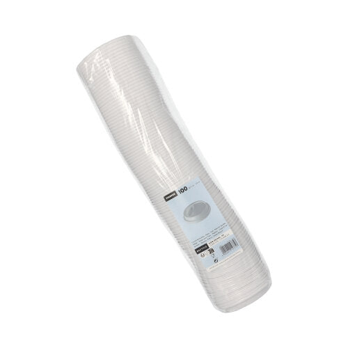 Dom-Deckel, PS "To Go" rund Ø 9 cm · 2,4 cm weiss