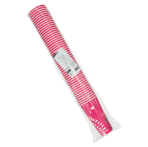 Trinkbecher für Kaltgetränke, Pappe 0,5 l Ø 8,97 cm · 16,83 cm pink "Rays"