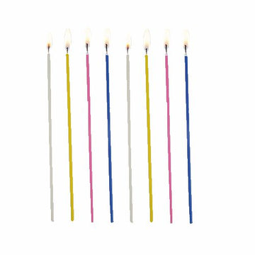 Spaghettikerzen Ø 3 mm · 16,5 cm farbig sortiert