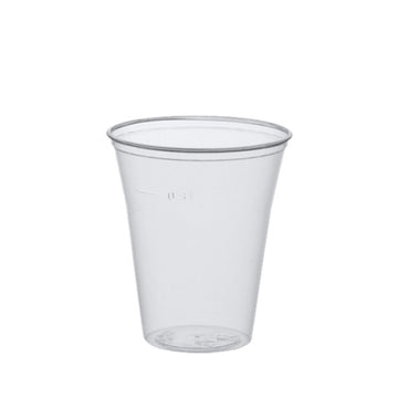 Trinkbecher, PS 0,3 l Ø 9,5 cm · 11 cm klar mit Schaumrand