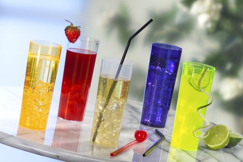 Gläser für Longdrinks, PS 0,3 l Ø 5,85 cm · 15,2 cm orange