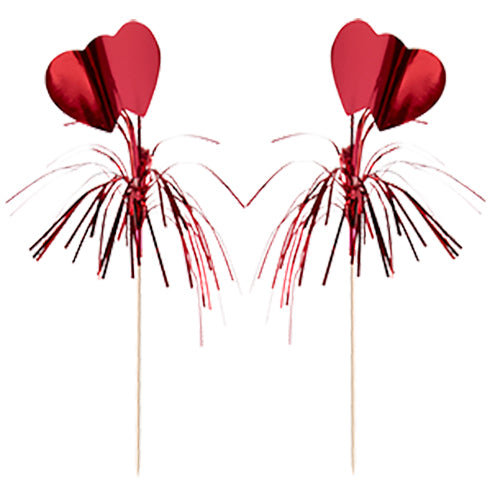 Deko-Picker 22 cm rot "Amore"