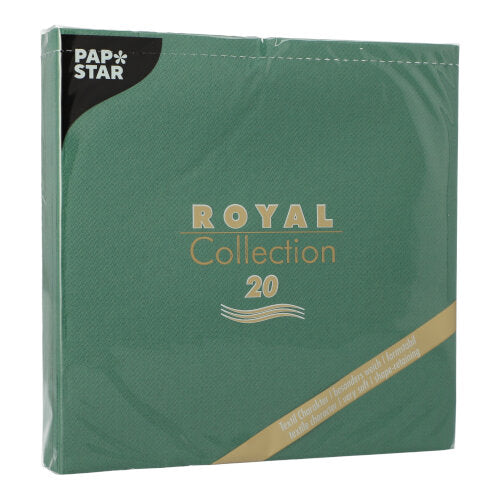 Servietten "ROYAL Collection" 1/4-Falz 40 cm x 40 cm dunkelgrün