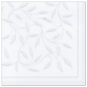 Servietten "ROYAL Collection" 1/4-Falz 40 cm x 40 cm weiss "New Mediterran"