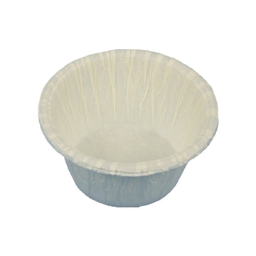 Muffins-Backförmchen Ø 5 cm · 3,5 cm weiss