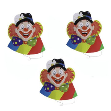 Hütchen "Clowngesicht"