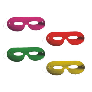 Gesichtsmasken farbig sortiert "Metallic"