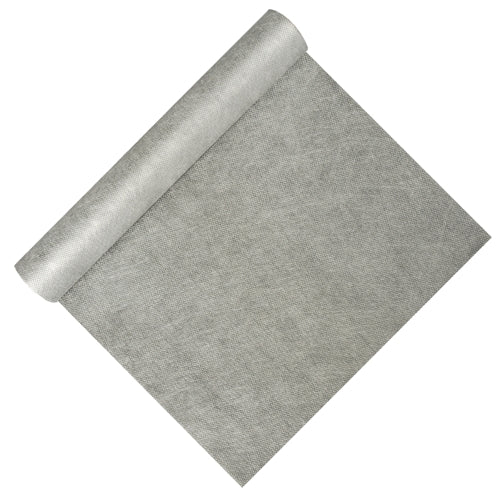 Tischläufer, stoffähnlich, Vlies "soft selection" 4,8 m x 40 cm silber