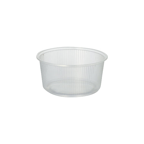 Verpackungsbecher, PP rund 250 ml Ø 10,1 cm · 5 cm transparent
