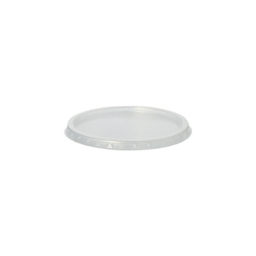 Deckel für Verpackungsbecher, PP rund Ø 10,1 cm · 0,8 cm transparent