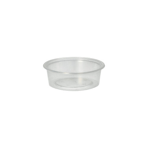 Dressingbecher, PP rund 50 ml Ø 7,1 cm · 2,4 cm transparent