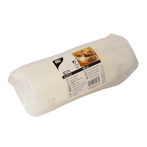 Dressingbecher, PP rund 100 ml Ø 7,1 cm · 4,3 cm transparent