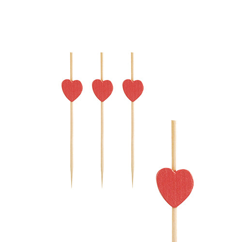 Fingerfood - Picker 7 cm "Heart"