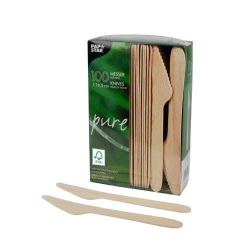 Messer, Holz "pure" 16,5 cm