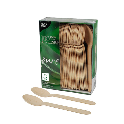 Löffel, Holz "pure" 15,7 cm